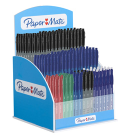Penne assortite Flexgrip e Replay - colori assortiti - Papermate - expo 144 pezzi