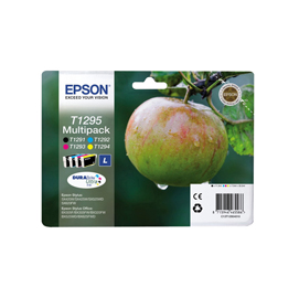 Epson - Multipack Cartuccia ink - C/M/Y/K - T1295 - C13T12954012 - C/M/Y 11
