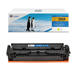 GG - Toner Compatibile per Hp CF542A- Giallo - 1.300 pag