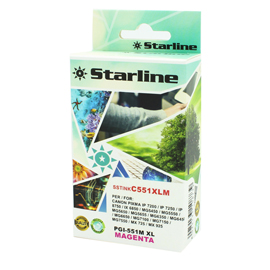 Starline - Cartuccia ink - per Canon - Magenta - CLI-551M - 6445B001 - 9