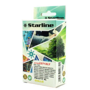 Starline - Cartuccia ink - per Canon - Giallo - CLI571Y - 12