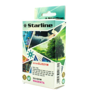 Starline - Cartuccia ink - per Canon - Magenta - CLI521 M - 9ml