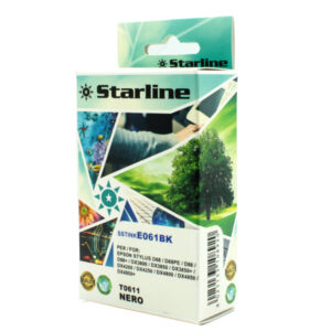 Starline - Cartuccia ink - per Epson - Nero - C13T06114010 - T0611 - 17ml