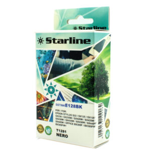 Starline - Cartuccia ink - per Epson - Nero - C13T12814012 - T1281 - 10ml