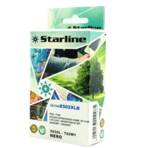 Starline - Cartuccia Ink - per Epson - Nero - C13T02W14010 - 502XL - 13ml