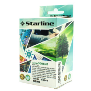 Starline - Cartuccia ink Compatibile - per  HP 300XL - Nero