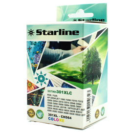 Starline - Cartuccia ink Compatibile - per  HP 301XL - Colore C/M/Y