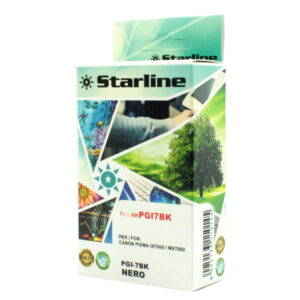 Starline - Cartuccia ink - per Canon - Nero - PGI-7BK - 24ml