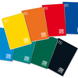 Maxiquaderno One Color - A4 - quadretto 5 mm con margine - 18+1 fogli - 100 gr - Blasetti