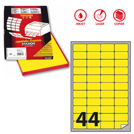 Etichette adesive A/406 - in carta - permanenti - 47