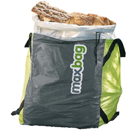 Sacco MAXBAG - per la raccolta del verde - 180 L - 48 x 48 x 60 cm - LDPE - Verdemax