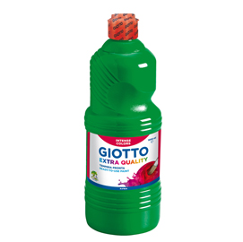 Tempera pronta - 1000ml - verde - Giotto