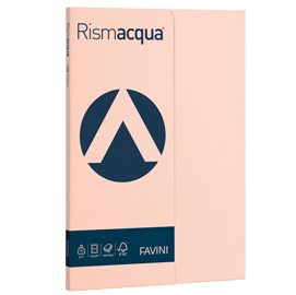 Carta Rismacqua Small - A4 - 90 gr - salmone 05 - Favini - conf. 100 fogli