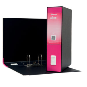 Registratore Dox 2 - dorso 8 cm - protocollo 23 x 34 cm - fucsia - Esselte