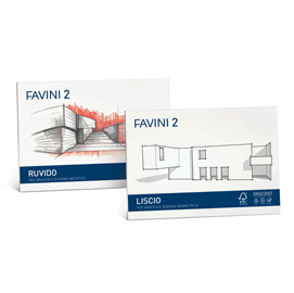 Album Favini 2 - 33x48cm - 110gr - 10 fogli - liscio - Favini