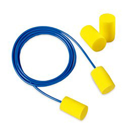 Inserti auricolari E.A.R. Classic con cordicella - SNR 28 dB - giallo - 3M - conf. 200 pezzi