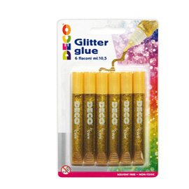 Blister colla glitter - 10