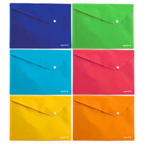 Buste Colorosa con bottone - in PPL - 33 x 24