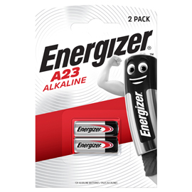 Pila A23/E23A Alkaline - 12V - Energizer - blister 2 pezzi