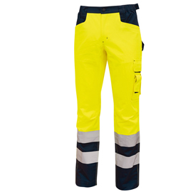 Pantalone invernale alta visibilitA' Beacon - giallo fluo - taglia M - U-Power