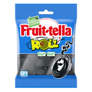 Caramella gommosa - liquirizia roll - formato pocket 90 gr - Fruit-Tella