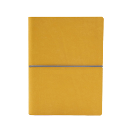 Taccuino Evo Ciak - 9 x 13 cm - fogli bianchi - copertina giallo - In Tempo