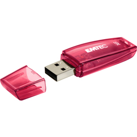 Emtec - Memoria Usb 2.0 - Rosso - ECMMD16GC410 - 16GB