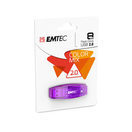 Emtec - Memoria Usb 2.0 - viola - ECMMD8GC410 - 8GB