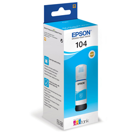 Epson - Tanica - 104 - Ciano - C13T00P240  - 65ml