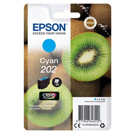 Epson - Cartuccia ink - 202 - Ciano - C13T02F24010 - 4