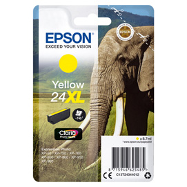 Epson - Cartuccia ink - 24XL - Giallo - C13T24344012 - 8