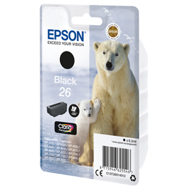 Epson - Cartuccia ink - 26 - Nero - C13T26014012 - 6