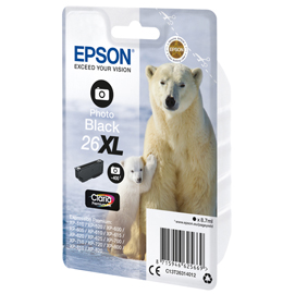 Epson - Cartuccia ink - 26XL - Nero Photo - C13T26314012 - 8