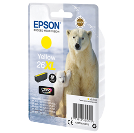 Epson - Cartuccia ink - 26XL - Giallo - C13T26344012 - 9