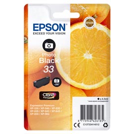 Epson - Cartuccia ink - 33 - Nero Photo - C13T33414012 - 4