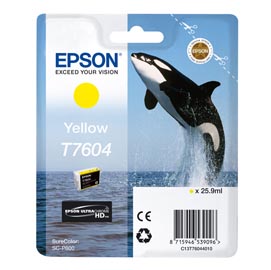 Epson - Cartuccia ink - Giallo - T7604 - C13T76044010 - 25