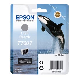 Epson - Cartuccia ink - Nero chiaro - T7607 - C13T76074010 - 25