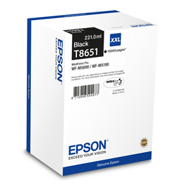 Epson - Tanica - Nero - T8651 - C13T865140 - 221ml