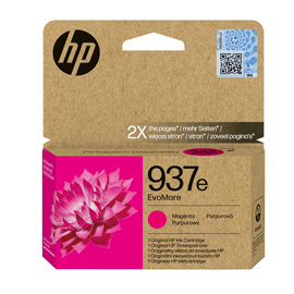 Hp - Cartuccia ink originale - 937e - Magenta  - 4S6W7NE - 1.650 pag