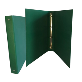 Raccoglitore King - 4 anelli tondi 30 mm - dorso 4 cm - 22x30 cm - rivestimento in PPL - verde - Starline