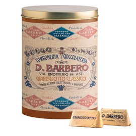 Gianduiotti - in scatola di metallo - gusto classico - 150 gr - Barbero