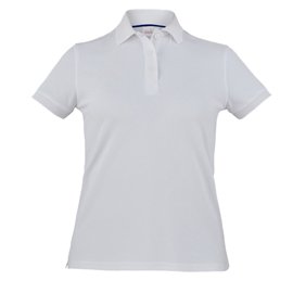 Polo Susan - da donna - manica corta - taglia XL - bianco - Giblor's