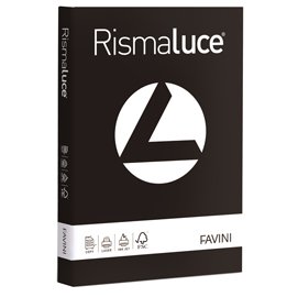 Carta Rismaluce - A3 - 200 gr - nero 63 - Favini - conf. 125 fogli