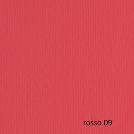 Cartoncino Elle Erre - 70x100cm - 220gr - rosso 109 - Fabriano - blister 10 fogli