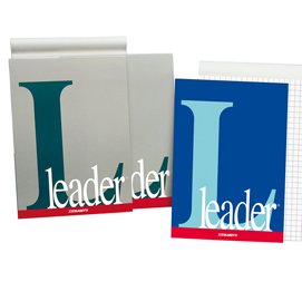 Blocco note Leader - bianco - 21 x 297mm - 80gr - 90 fogli - Blasetti