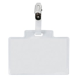 Portanome Pass 3 M - clip in metallo - senza cartoncino - 9