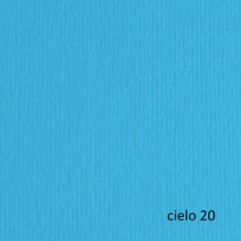 Cartoncino Elle Erre - 70x100cm - 220gr - cielo 120 - Fabriano - blister 10 fogli