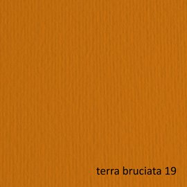 Cartoncino Elle Erre - 70x100cm - 220gr - terra bruciata 119 - Fabriano - blister 10 fogli