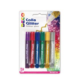 Blister colla glitter - 10