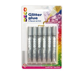 Blister colla glitter - 10